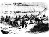 Esau and his family departing